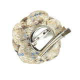 Rose Flower Tweed Brooch PIN - view 4