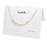 107278, U SHAPE BAR NECKLACE