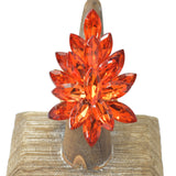 108506, MARQUISE ACCENT RHINESTONE STRETCH RING