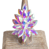 108506, MARQUISE ACCENT RHINESTONE STRETCH RING