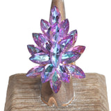 108506, MARQUISE ACCENT RHINESTONE STRETCH RING