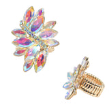 107231, MARQUISE ACCENT RHINESTONE STRETCH RING