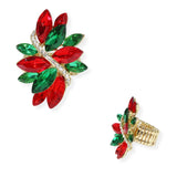 107231, MARQUISE ACCENT RHINESTONE STRETCH RING