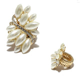 107231, MARQUISE ACCENT RHINESTONE STRETCH RING