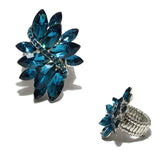 107231, MARQUISE ACCENT RHINESTONE STRETCH RING
