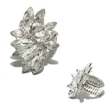 107231, MARQUISE ACCENT RHINESTONE STRETCH RING