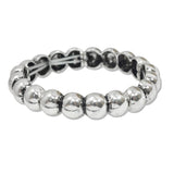 108077, WESTERN BALL TEXTURED STRETCH BRACELET
