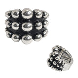 107373, WESTERN BALL TEXTURED STRETCH RING
