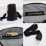 94694, FAUX LEATHER MINI CROSSBODY BAG