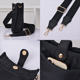 94700, SOLID NYLON MINI CROSSBODY BAG