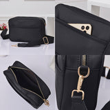 94773, RECTANGLE NYLON CROSSBODY BAG