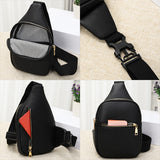 94701, FAUX LEATHER MINI SLING BAG