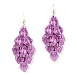 107287, FLOWER PETAL DANGLE EARRING